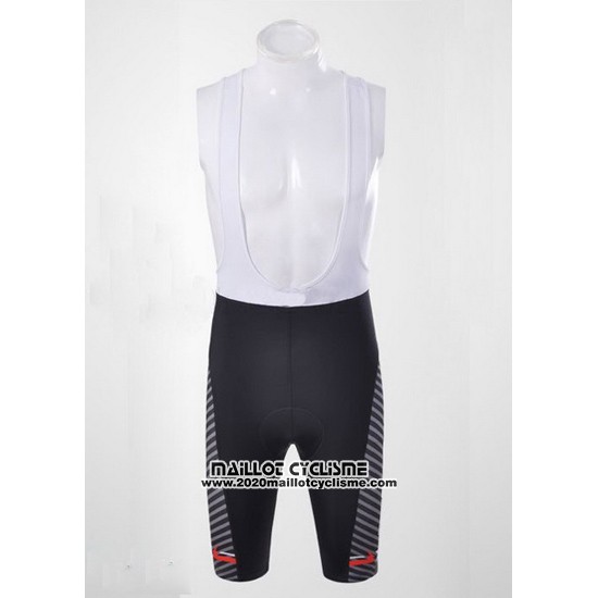 2011 Maillot Ciclismo Trek Noir et Blanc Manches Courtes et Cuissard